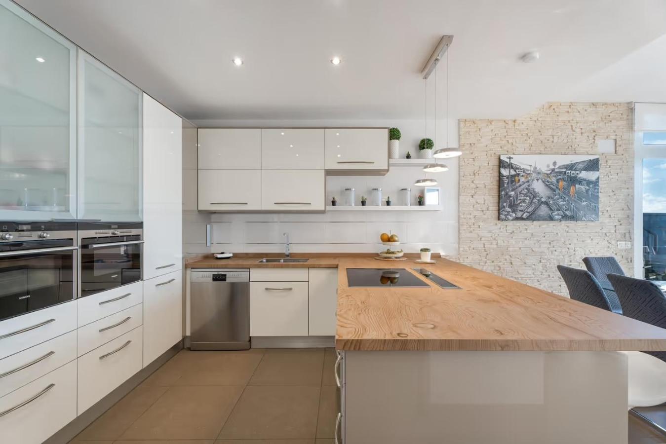 Villa Golden Horizon Con Piscina Privada Climatizada Santa Úrsula Exteriör bild