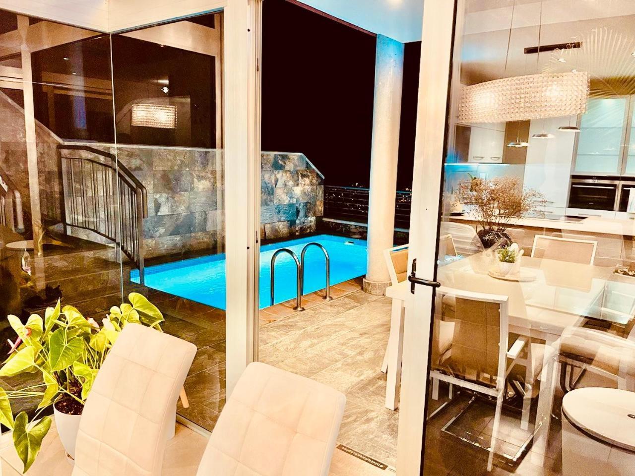 Villa Golden Horizon Con Piscina Privada Climatizada Santa Úrsula Exteriör bild